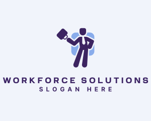 People Employee Businessman logo design