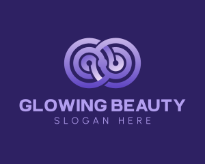 Violet Gradient Infinity logo