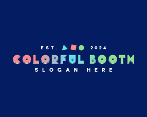 Fun Colorful Brand logo design