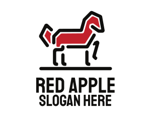 Red Horse Stallion logo