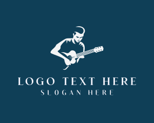 Country Music Guitarist Logo