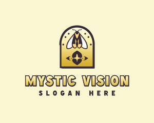 Mystical Moth Garden logo design