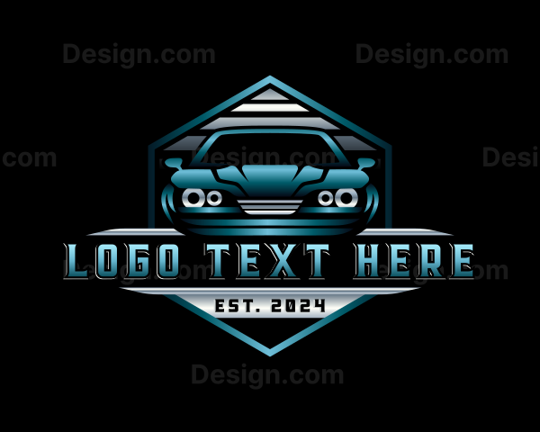 Car Garage Detailing Logo