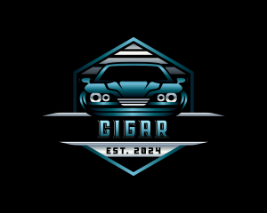 Car Garage Detailing Logo