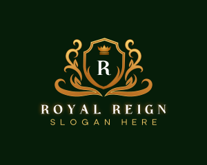 Royal Shield Crest logo design