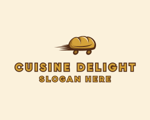 Fresh Bread Delivery  logo design