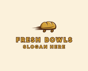 Fresh Bread Delivery  logo design