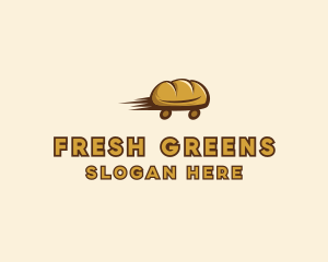 Fresh Bread Delivery  logo design