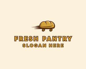 Fresh Bread Delivery  logo design