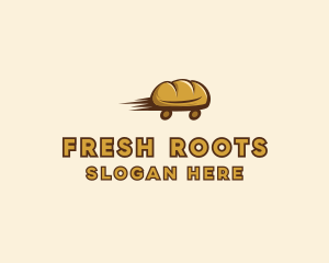 Fresh Bread Delivery  logo design