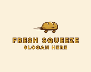 Fresh Bread Delivery  logo design