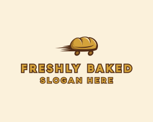 Fresh Bread Delivery  logo design