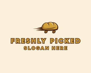 Fresh Bread Delivery  logo design