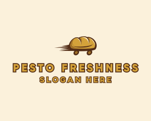 Fresh Bread Delivery  logo design