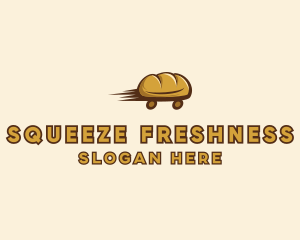 Fresh Bread Delivery  logo design