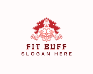 Muscle Bodybuilder Gym logo