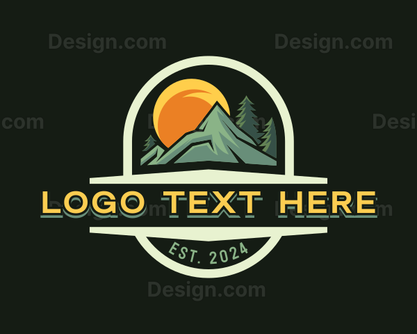 Mountain Nature Outdoor Logo