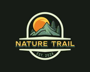 Mountain Nature Outdoor  logo design