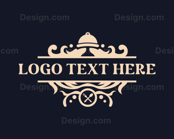 Fancy Restaurant Cuisine Logo