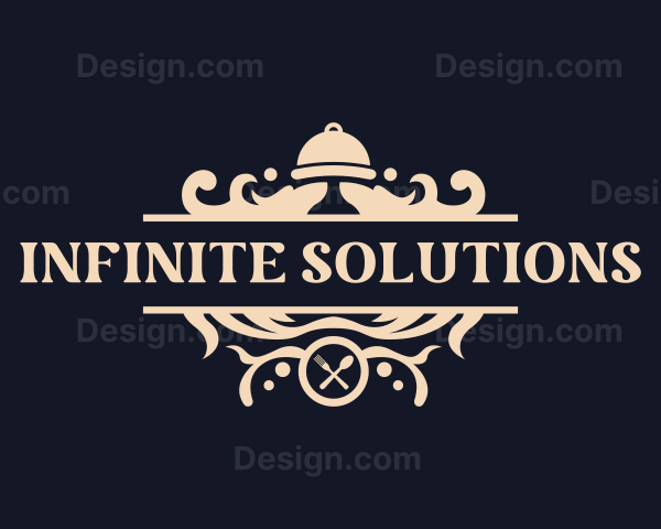 Fancy Restaurant Cuisine Logo