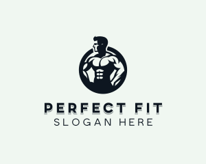 Fitness Exercise Workout  logo design