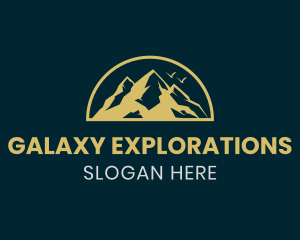 Gold Mountain Horizon logo design