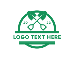 Landscaping Garden Shovel logo