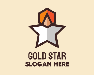 Hexagon Star Medal logo