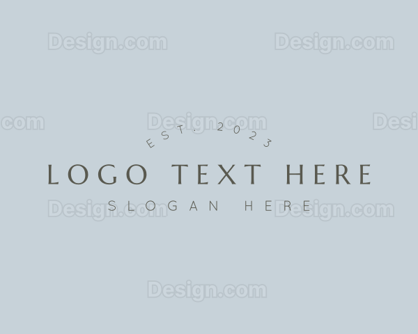 Simple Luxe Business Logo