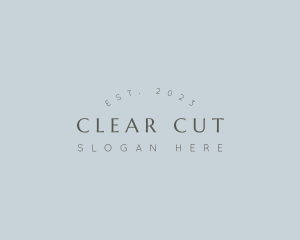 Simple Luxe Business logo design