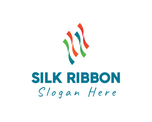 Generic Ribbon Flag logo design