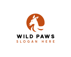 Animal Wildlife Kangaroo  logo