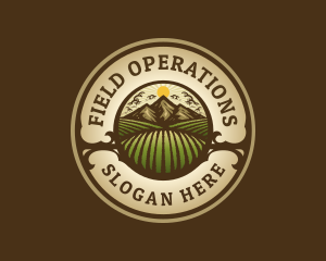 Farm Field Mountain logo