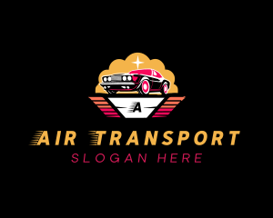 Transport Vehicle Detailing  logo design