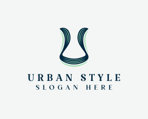 Fashion Styling Ribbon logo design