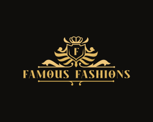 Royal Fashion Boutique logo design