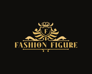 Royal Fashion Boutique logo design