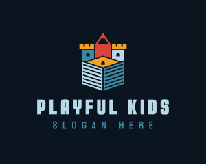 Kids School Kindergarten logo design