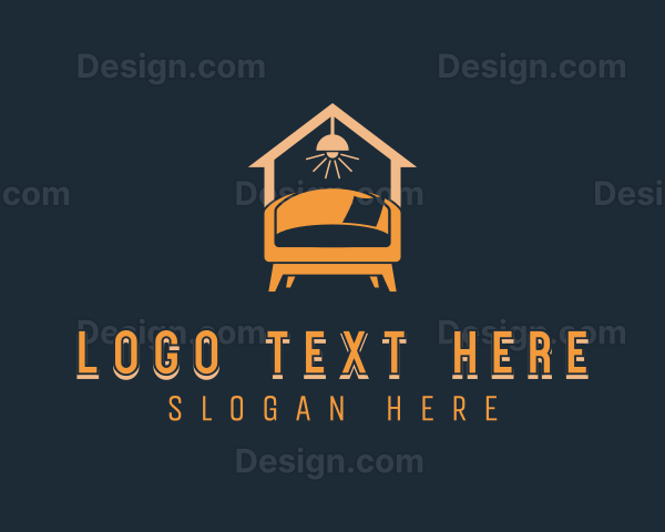 Interior Design Furnishing Logo