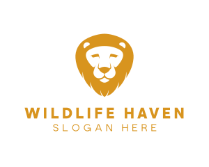 Lion Zoo Wildlife logo