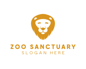 Lion Zoo Wildlife logo