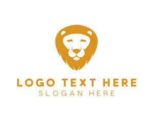 Wildlife - Lion Zoo Wildlife logo design
