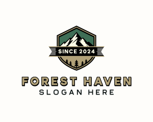 Forest Mountain Summit logo design