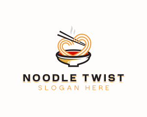 Noodles Cuisine Restaurant logo design