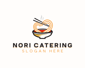 Noodles Cuisine Restaurant logo design