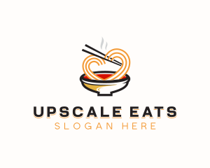 Noodles Cuisine Restaurant logo design