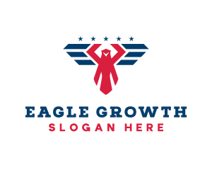 American Eagle Aviation logo design