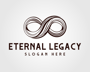 Infinity Loop Swirl logo design