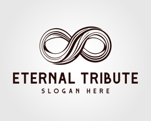 Infinity Loop Swirl logo design