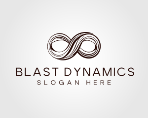 Infinity Loop Swirl logo design